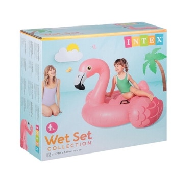 Inflatable flamingo toy from Intex. - 5