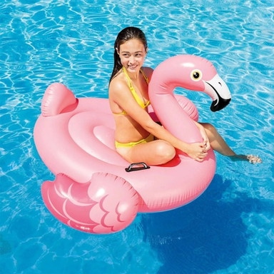 Inflatable flamingo toy from Intex. - 1