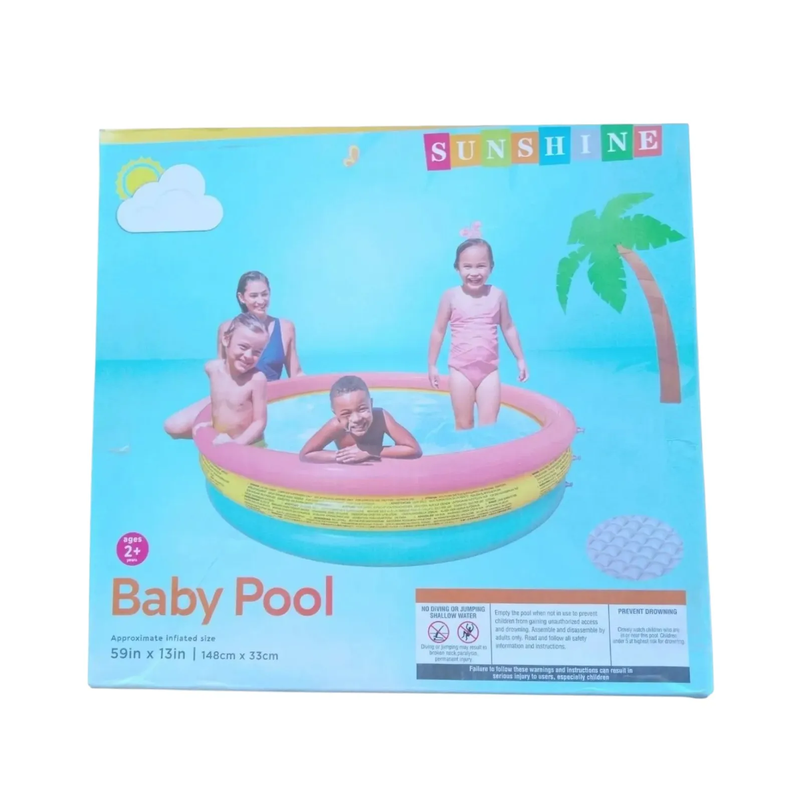 Inflatable pool for children - 3