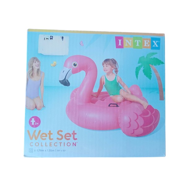 Inflatable flamingo toy from Intex. - 4